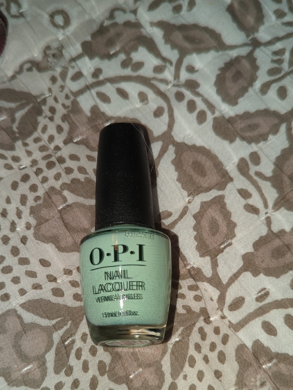 OPI Pastel Mint Green Nail Lacquer